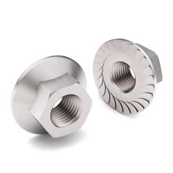 18-8 Stainless Steel Right Hand pkg of 400 IFI-145 Plain Finish FABORY 1/2-13 Self Locking Flange Nut 